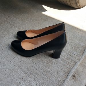 Cole Haan Black Leather Heel